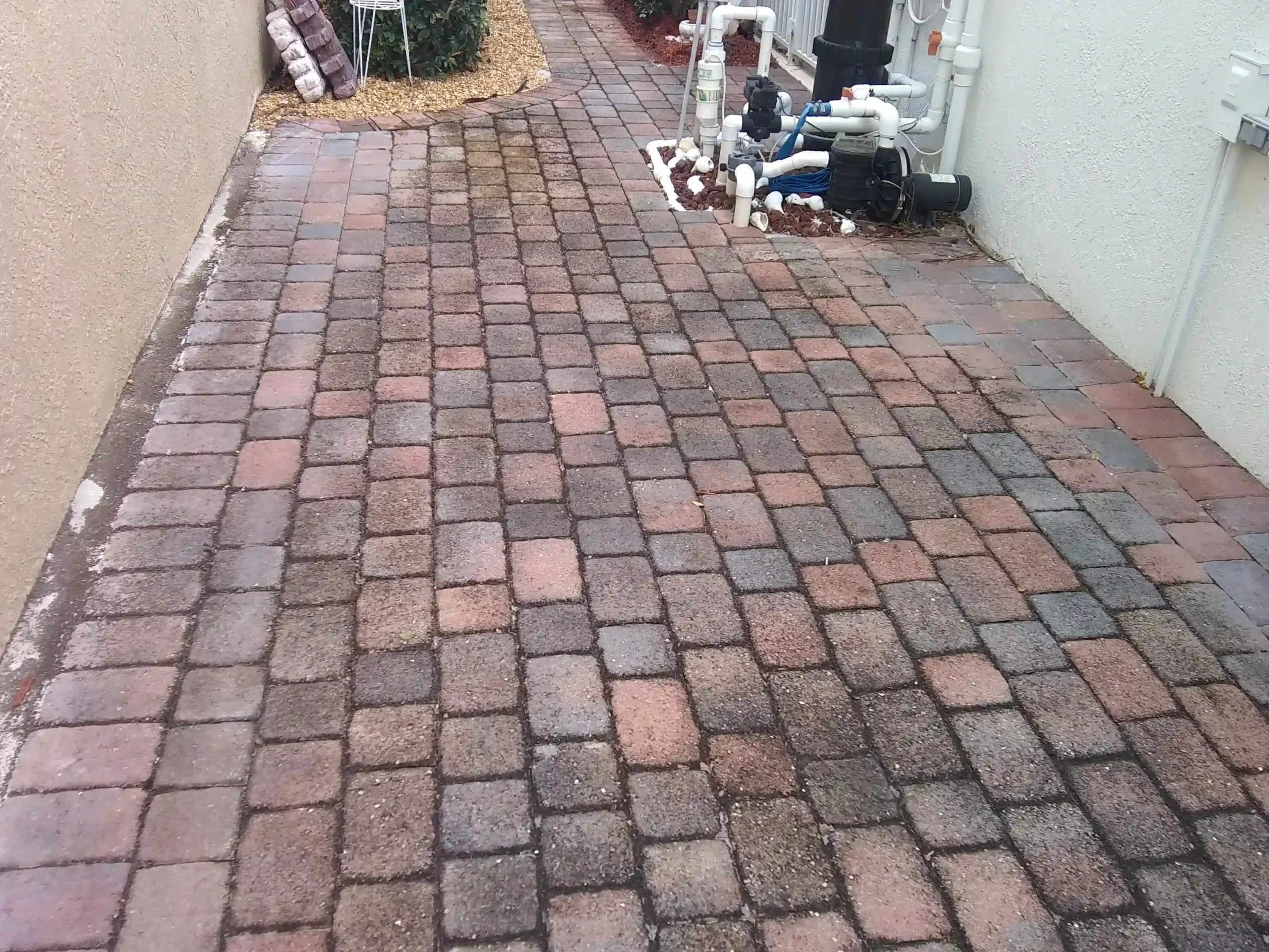 Pavers-before